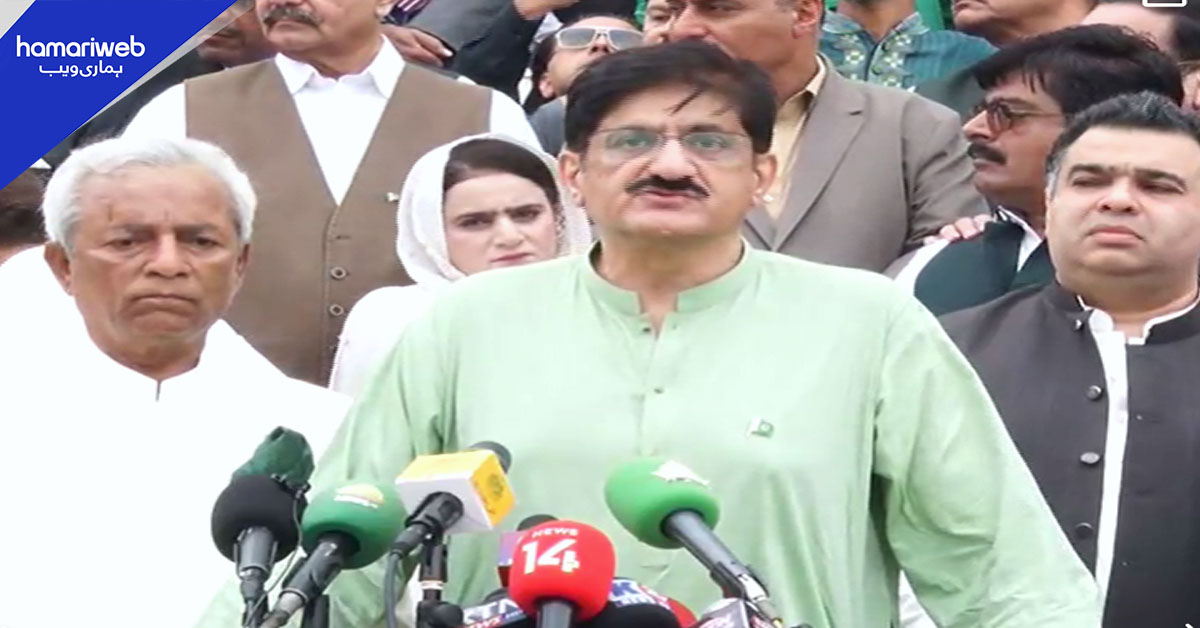 پاکستان کی تشکیل میں سندھ کا صف اول کا کردار ہے، وزیراعلیٰ سندھ