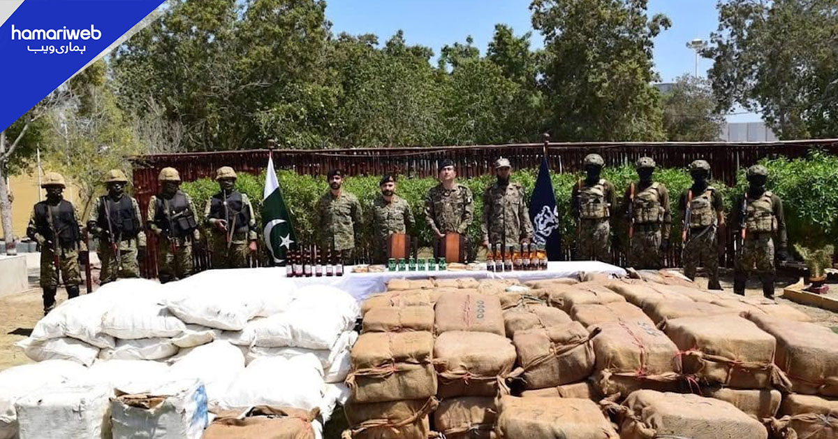 پسنی کے علاقے پشیکان میں اسمگلنگ کی کوشش ناکام، شراب اور غیر قانونی ادویہ برآمد