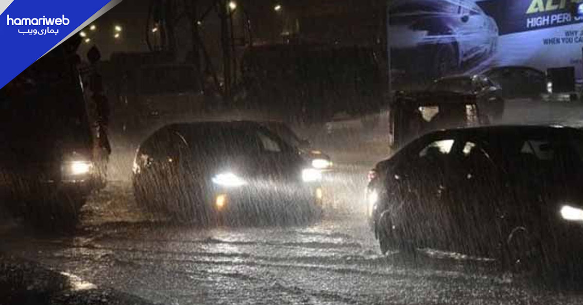 کراچی میں موسمِ سرما کی پہلی بارش، سردی کی شدت میں اضافہ