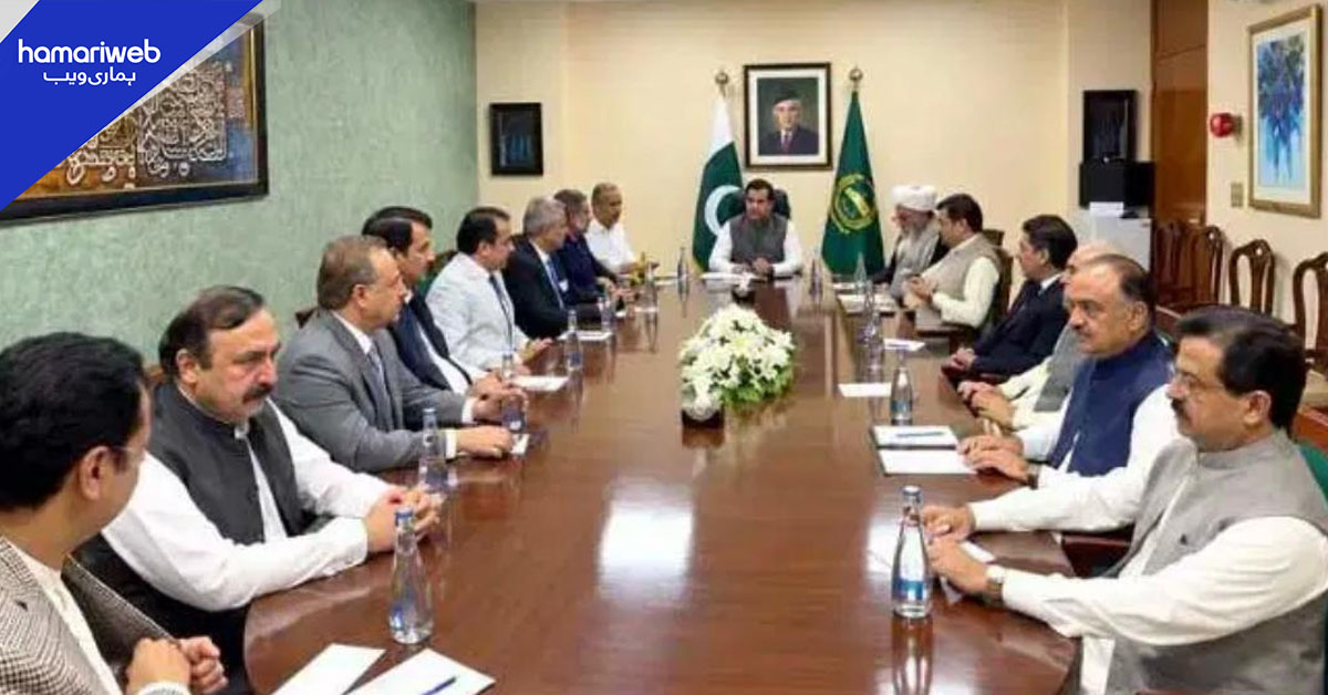 حکومت اور اپوزیشن کے مذاکرات بے نتیجہ، پی ٹی آئی کا لانگ مارچ کا اعلان