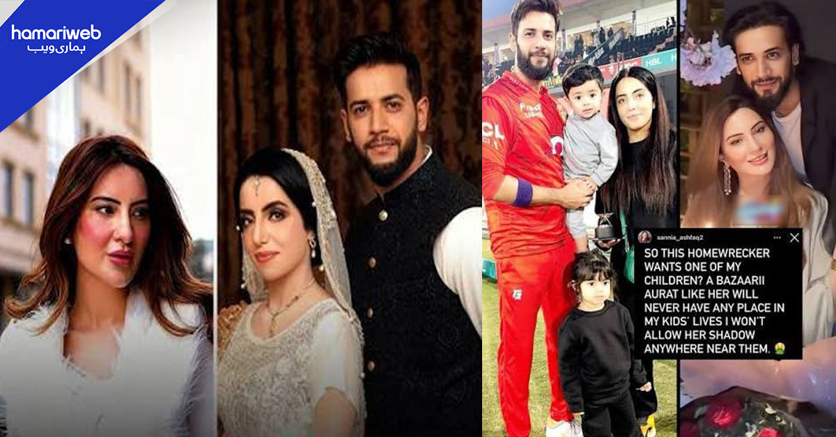 'بچوں کی خاطر طلاق نہ دیں'، ثانیہ اشفاق کی مبینہ التجاؤں کی آڈیو وائرل، عماد وسیم پر تنقید کی لہر