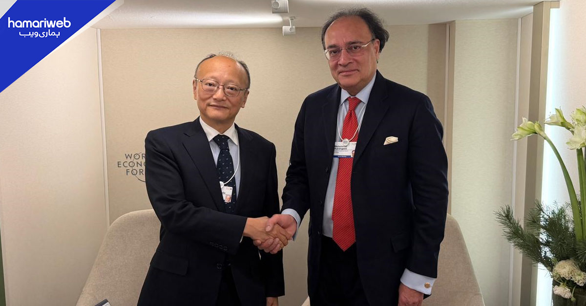 ڈیوس: وزیر خزانہ کی اے ڈی بی و ایوی ایشن حکام سے اہم اقتصادی ملاقاتیں