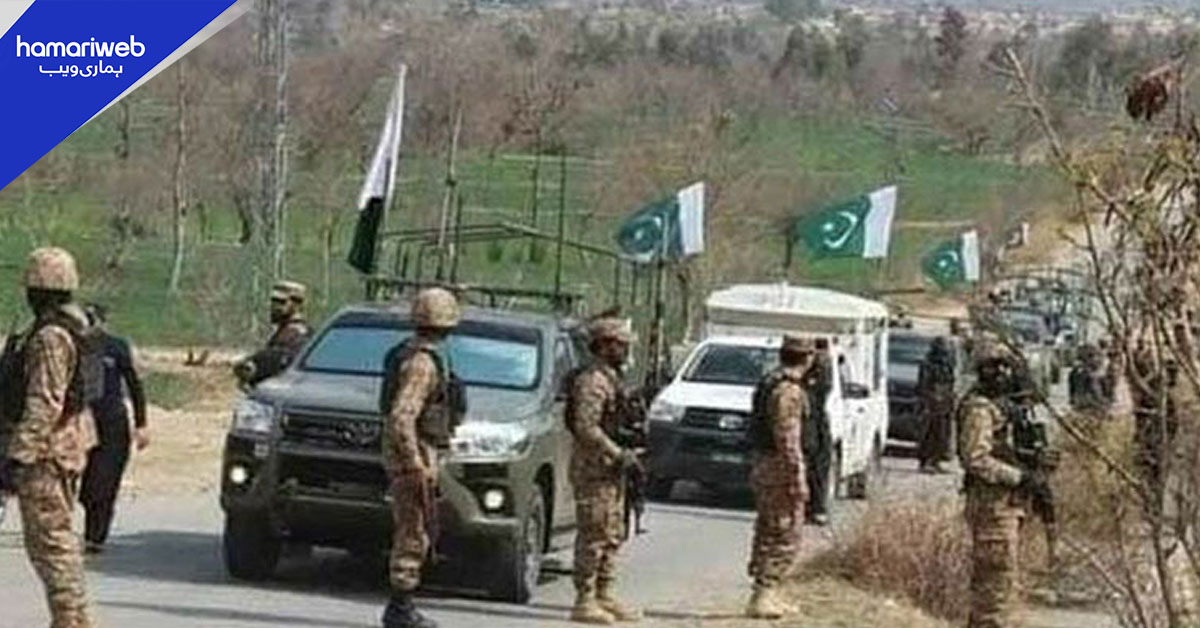 خیبر پختونخوا اور بلوچستان میں سیکیورٹی فورسز کی کارروائیاں، 32 دہشتگرد ہلاک