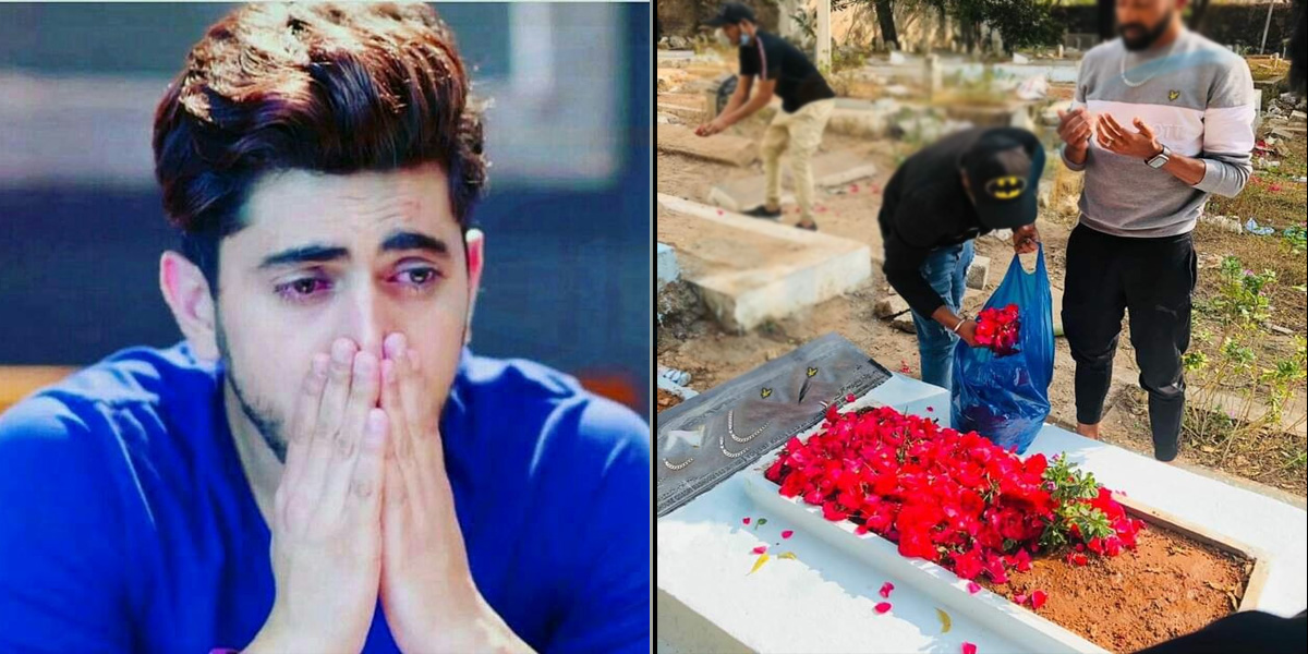 مجھے سینے پر سُلاتے تھے لیکن خود قبر میں جا کر سوگئے-- ایک بیٹے کے والد کے لیے وہ الفاظ جنہیں سننے والا ہر شخص رو پڑے