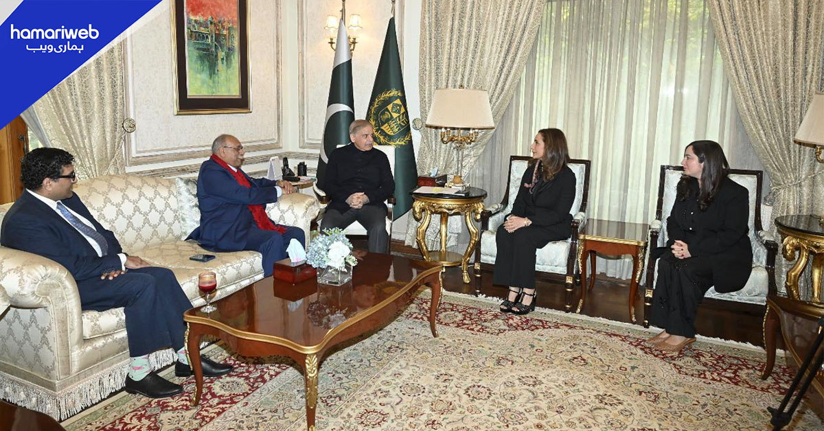 وزیراعظم سے وینس بیانالے 2026 میں پاکستانی پیویلین کی ٹیم کی ملاقات