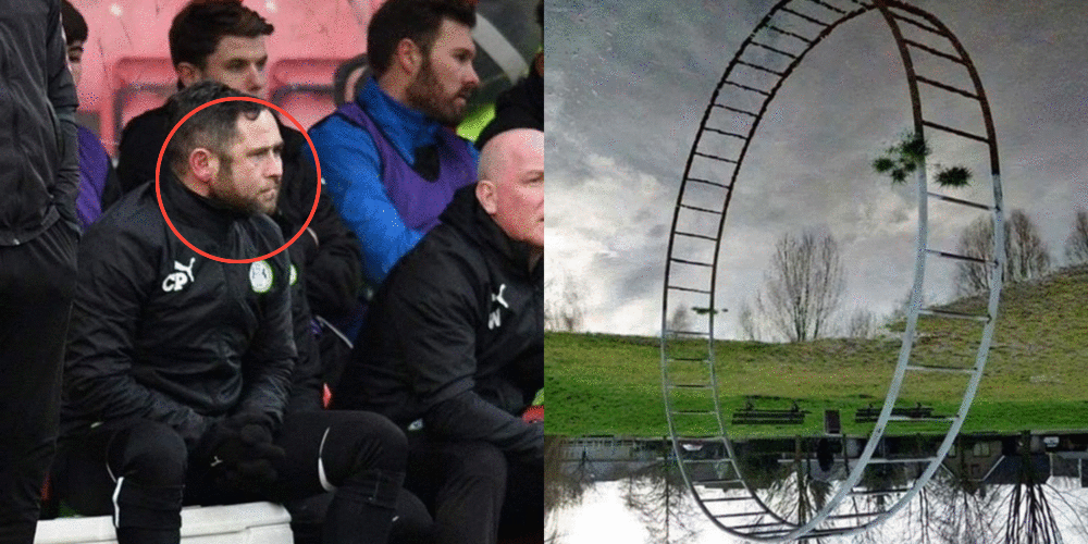 کہیں دو چہرے جُڑے نظر آئے تو کوئی ہوا میں اُڑتا دکھائی دیا ۔۔  دیکھیئے 5 ایسی دلچسپ تصاویر جو آپ کو آنکھیں مَلنے پر مجبور کردیں گی