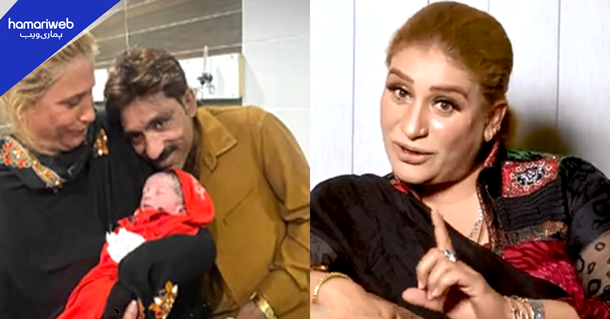 55 برس کی عمر میں بیٹے کی پیدائش؟ گود میں بچے کے ساتھ تصویر کی حقیقت کیا ہے ! نصیبو لال نے سچائی بتا دی