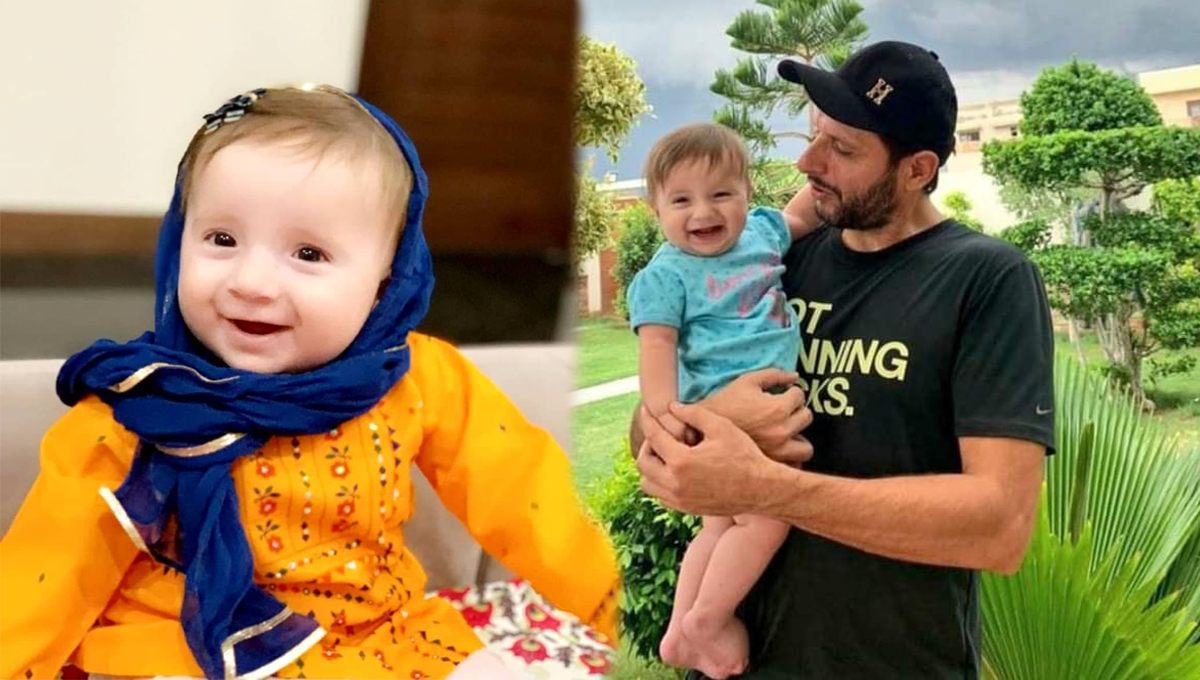 باپ کا بیٹی سے بے پناہ پیار! شاہد آفریدی کی سب سے چھوٹی بیٹی عَروہ کے ساتھ خوبصورت تصاویر جو آپ نے پہلے کبھی نہیں دیکھی ہوں گی