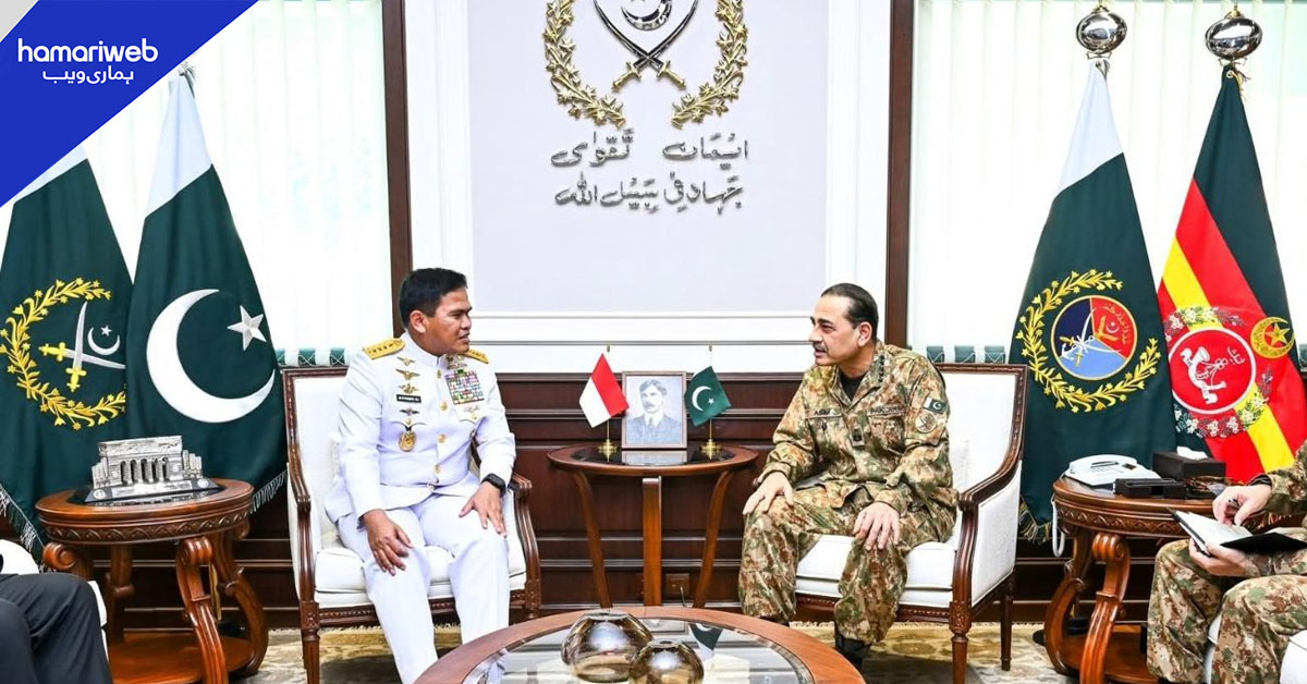 پاکستان اور انڈونیشیا کا دفاعی تعاون مزید مضبوط بنانے پر اتفاق