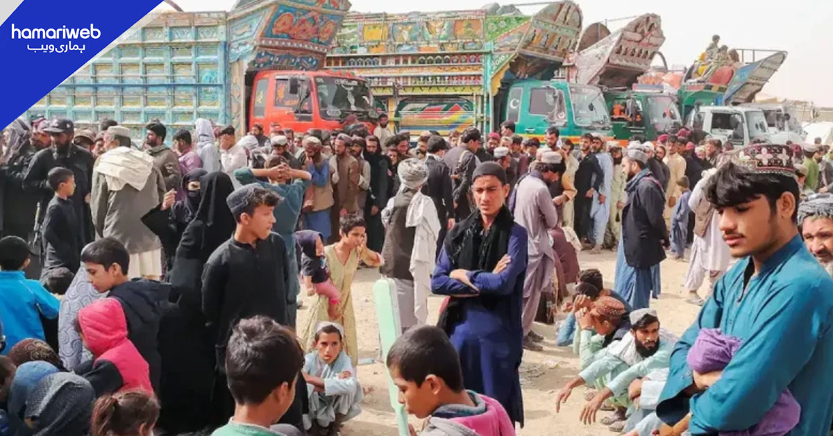 نوشہرہ میں افغان مہاجرین کے انخلا کا عمل شروع، سیکڑوں افراد وطن واپس روانہ