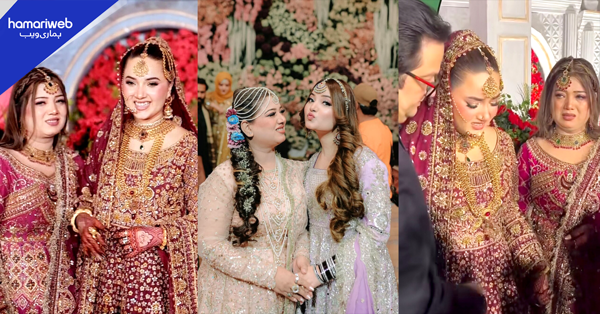 آنٹی کو ناگن فلم کا آڈیشن دینا تھا۔۔ربیکا کی شادی میں والدہ کا انوکھا ہیئر اسٹائل اور کپڑے ! صارفین خوفزدہ