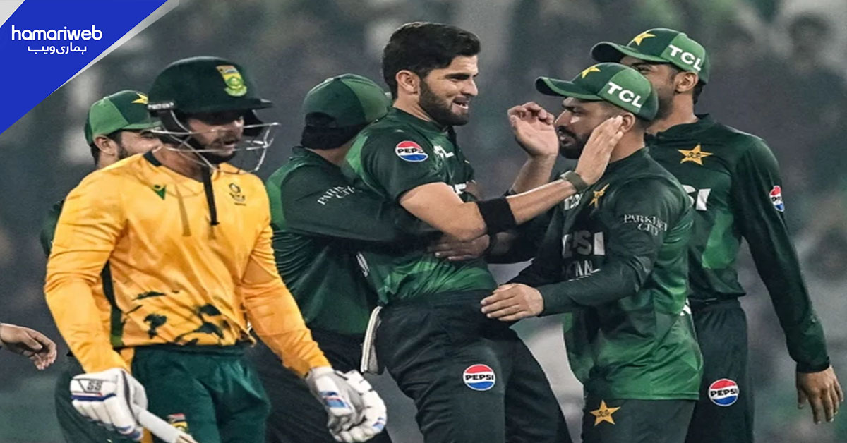 پاکستان نے ساؤتھ افریقا کے خلاف ٹی ٹونٹی سیریز جیت لی