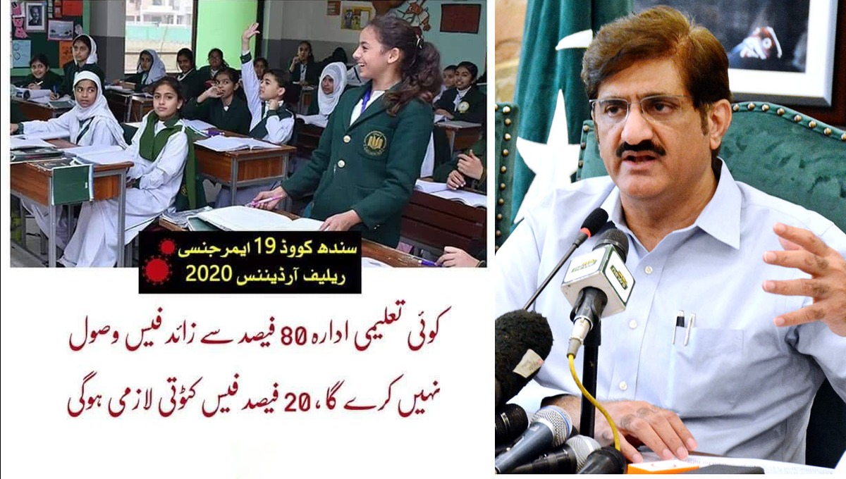 تعلیمی اداروں کی فیسوں میں کمی۔۔۔ بجلی کے بل میں کمی، سندھ حکومت کا نیا آرڈیننس
