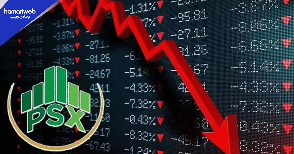 پاکستان اسٹاک ایکسچینج میں شدید مندی، 4000  پوائنٹس کی کمی