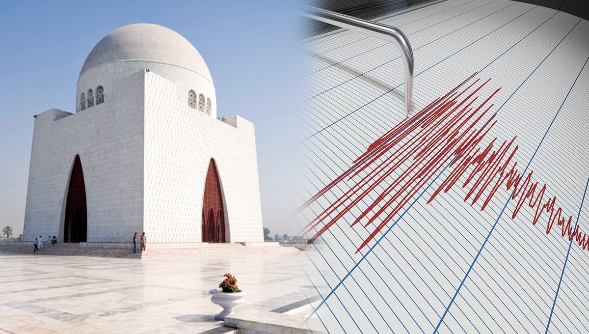 شہرِ کراچی میں زلزلے کے جھٹکے، لوگ خوفزدہ