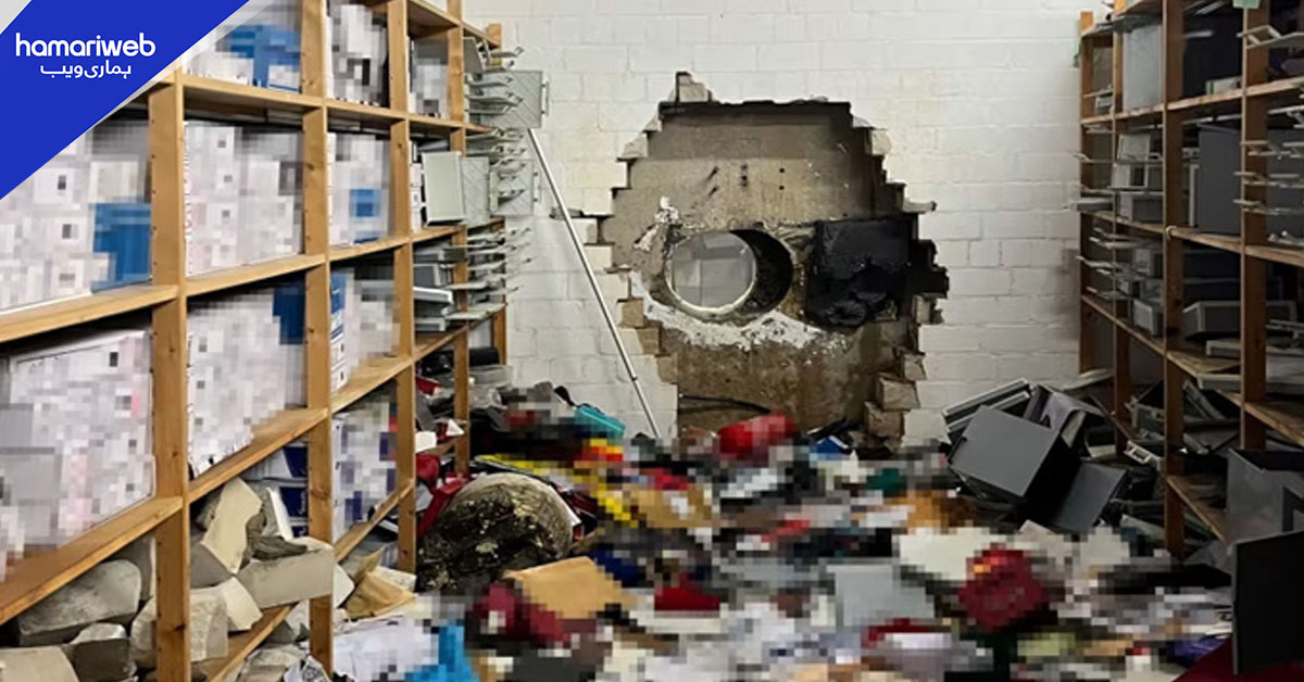 جرمنی میں چوروں نے بینک کی دیوار میں سوراخ کرکے 10 ملین یوروز لوٹ لیے