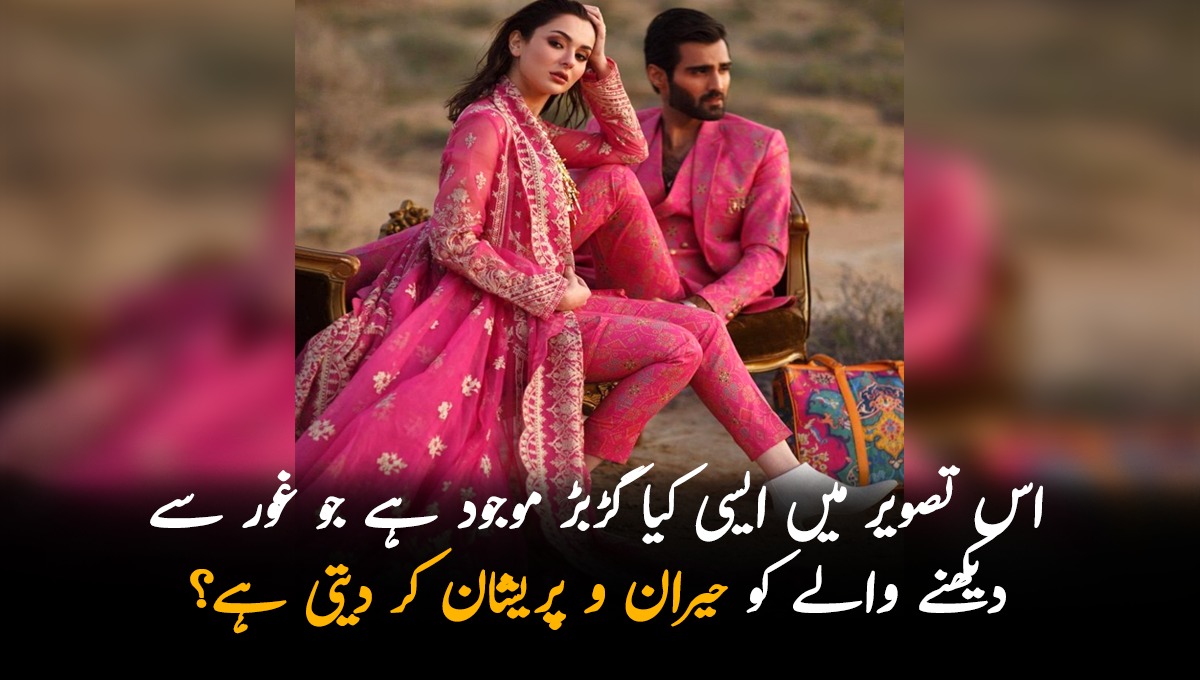 اس تصویر میں ایسی کیا گڑبڑ موجود ہے جو غور سے دیکھنے والے کو حیران و پریشان کر دیتی ہے؟