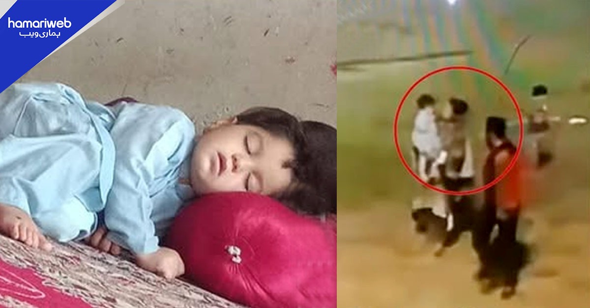  پارک سے 3 سالہ بچے کے اغوا کی سی سی ٹی وی منظر عام پر، پولیس کی تلاش جاری