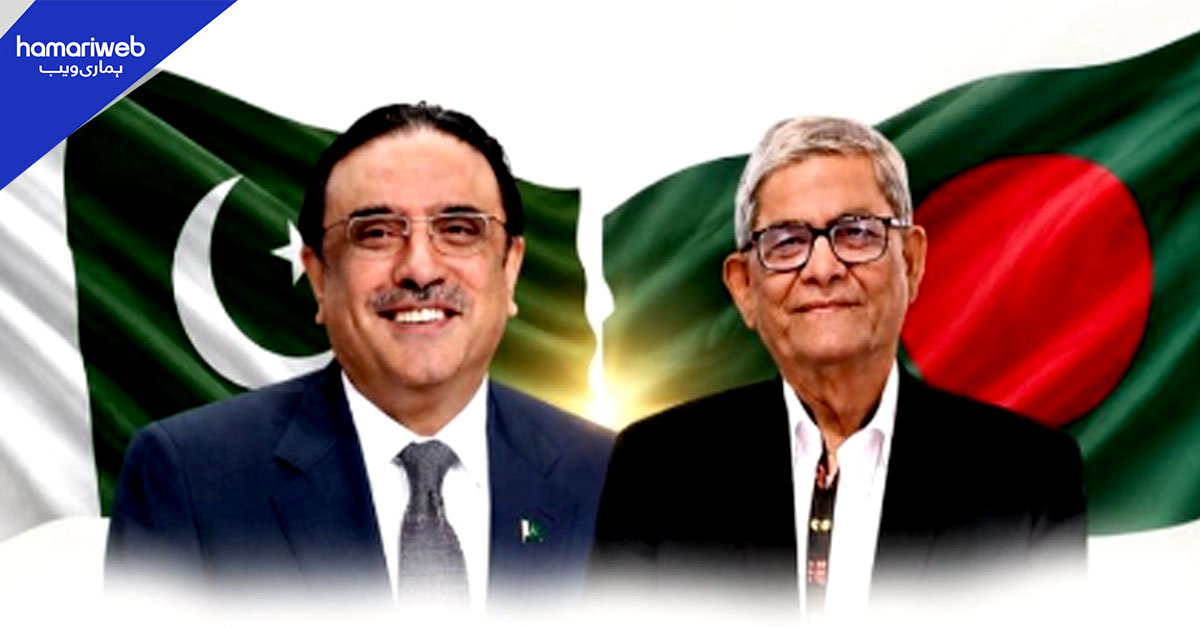 آصف علی زرداری کی مرزا فخر الاسلام عالمگیر کو بنگلا دیش کا صدر منتخب ہونے پر مبارکباد