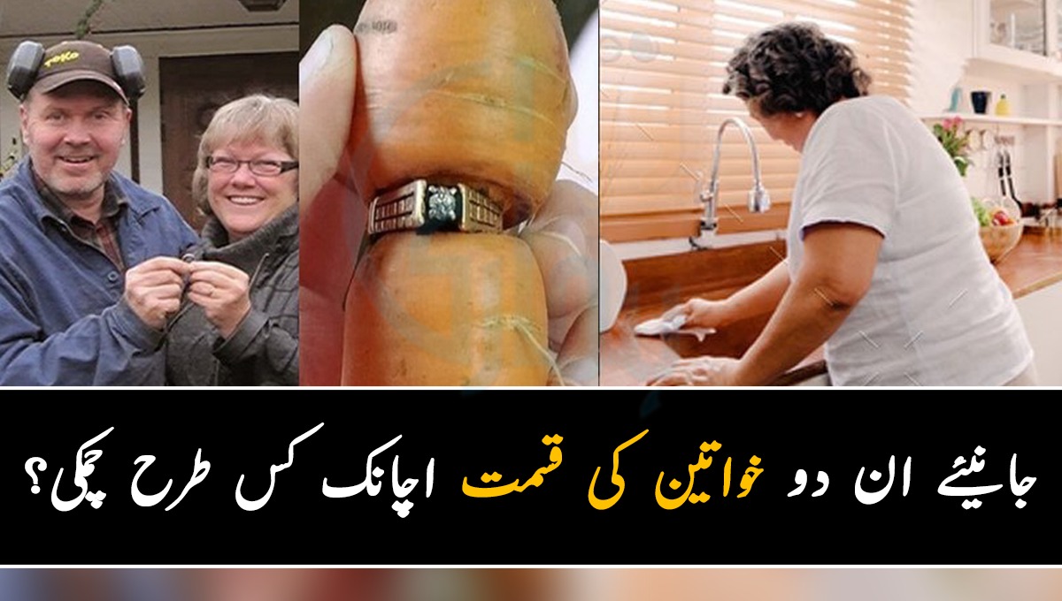 کسی کو سالوں پہلے کھوئی ہوئی انگوٹھی ملی تو کسی کو مہنگا ہیرا ۔۔ جانیئے ان دو خواتین کی قسمت اچانک کس طرح چمکی؟