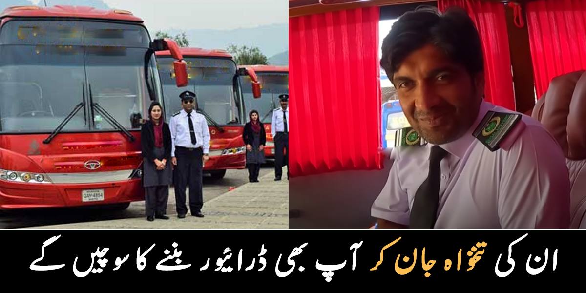 مزے سے سفر کرتے ہیں اور ۔۔ اے سی والی بسوں کے ڈرائیورز کی تنخواہ کتنی ہوتی ہے؟ جان کر آپ بھی یہی کام کرنے لگیں گے