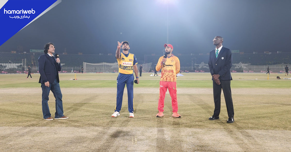 زمبابوے کے ہاتھوں سری لنکا کو 67 رنز سے شکست