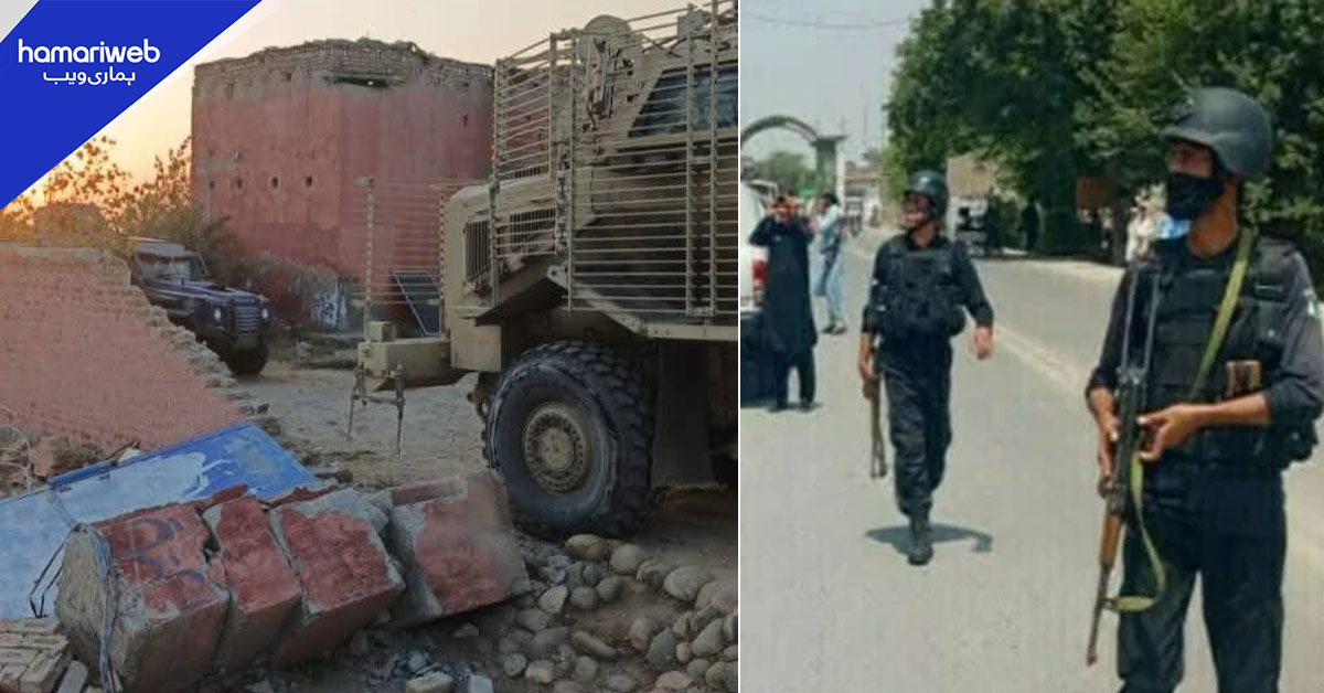 بنوں احمد زئی وزیر پولیس اسٹیشن پر دہشتگرد حملہ ناکام، 5 اہلکار زخمی