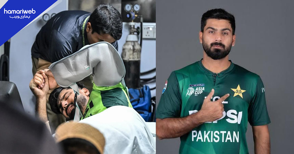 آل راؤنڈر حسین طلعت انجری کے باعث 12 سے 14 ہفتے کرکٹ سے باہر