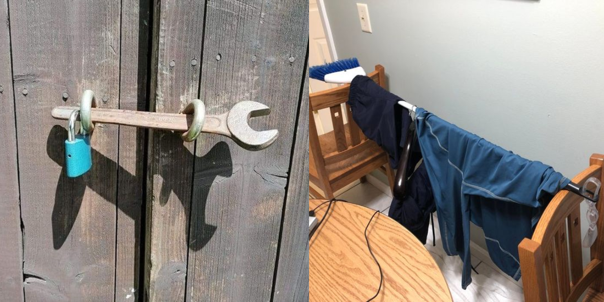 کہیں دروازہ بند کرنے کے لیے پانا لگایا تو کہیں پرانا جوتا کام آیا ۔۔ دیکھیے 5 ایسی چیزیں جن کو آپ بھی استعمال میں لا سکتے ہیں