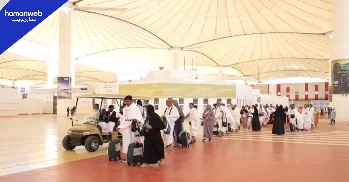 پاکستان سے حج پروازوں کی روانگی کا آج آخری دن
