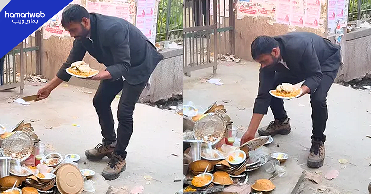جانوروں کے لیے لوگوں کا ضائع کیا گیا کھانا جمع کرنے والے بھارتی نوجوان کے چرچے