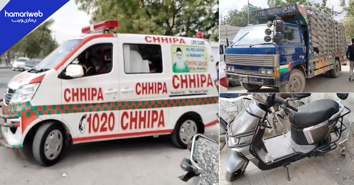 کراچی: شاہ فیصل کالونی میں اسکوٹی سے گرنے والی ماں بیٹے کو ٹرک نے روند ڈالا 