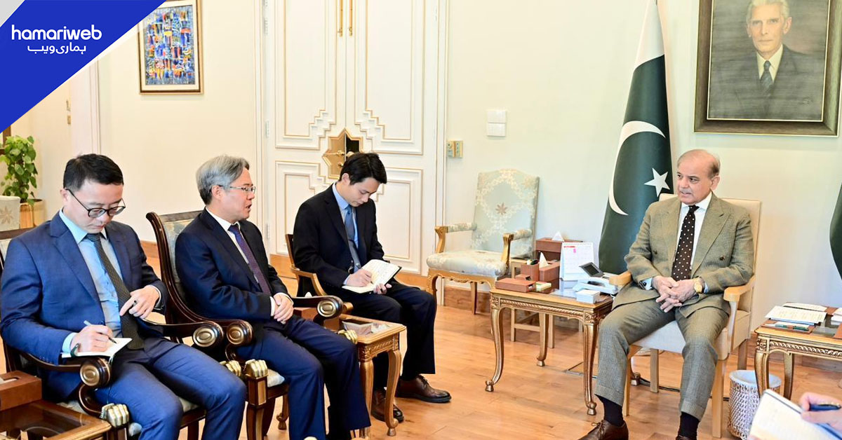 وزیراعظم اور چینی سفیر کی ملاقات، سی پیک 2.0 اور اقتصادی تعاون تیز کرنے پر اتفاق