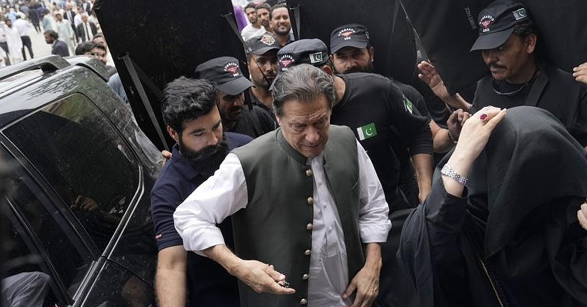عمران خان کو زمان پارک سے گرفتار کرلیا گیا