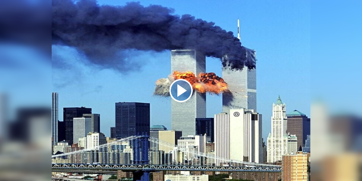 جہاز آیا اور بلڈنگ سے ٹکرا گیا ۔۔ خطرناک حادثہ جس نے ہزاروں لوگوں کی جان لے لی، سانحہ نائن الیون کے ہولناک مناظر دیکھیے اس ویڈیو میں