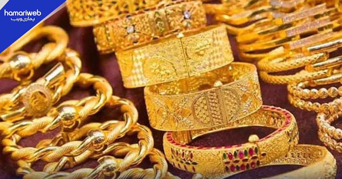 سونے کے نرخوں میں ایک بار پھر کمی، فی تولہ 4 ہزار 700 روپے سستا