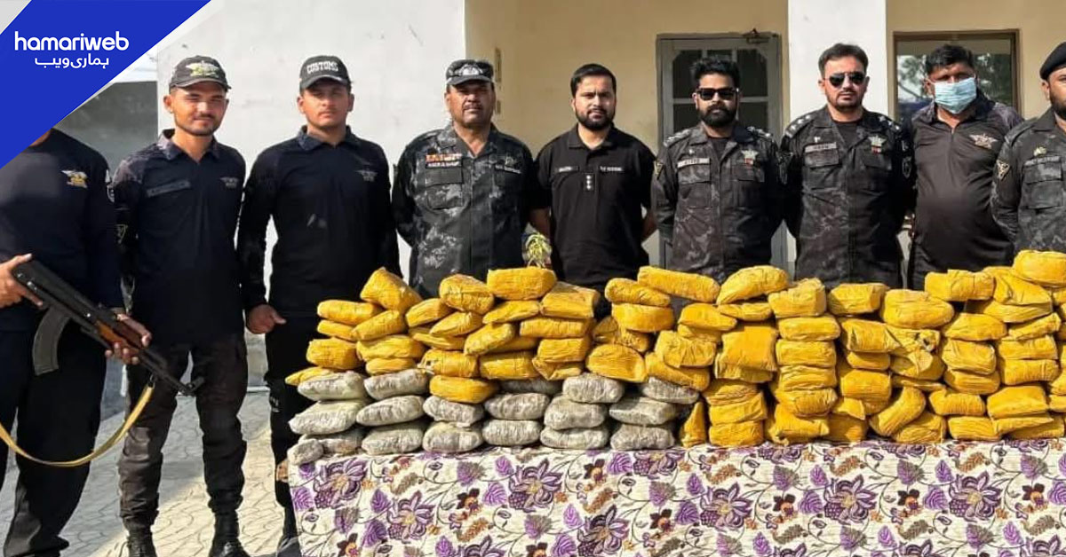 بلوچستان میں کسٹم عملے نے ساڑھے 4 من سے زائد چرس کی اسمگلنگ ناکام بنادی