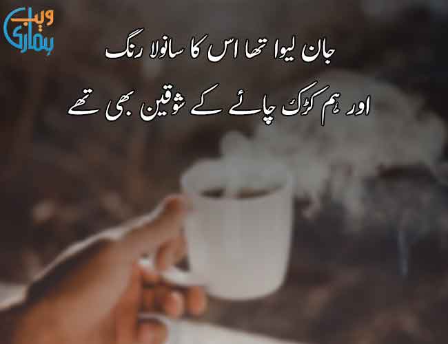 Chai Poetry in Urdu - Poetry For Tea Lovers - Chaye Shayari