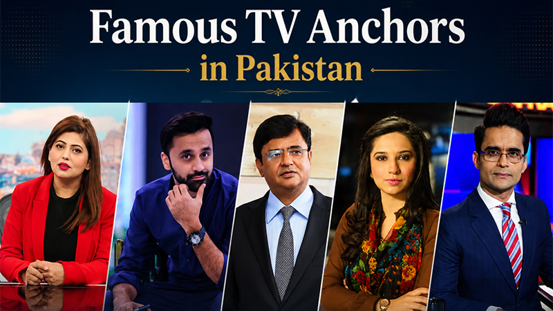 Live from the Newsroom: Famous TV Anchors in Pakistan
