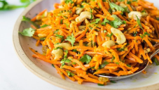 Bombay Carrot Salad With Cashews and Raisins
