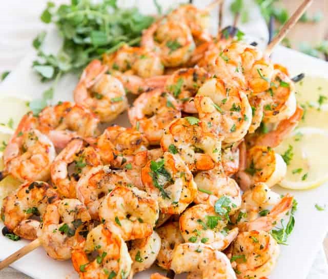  Garlic Lemon Shrimps