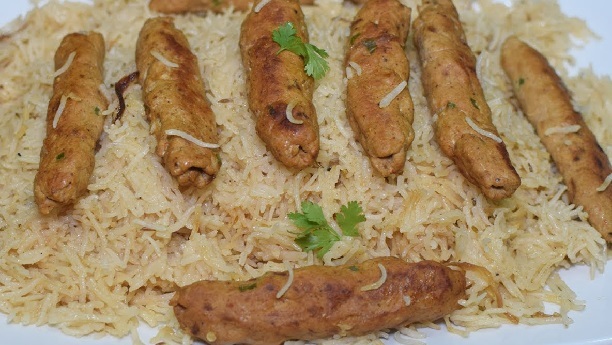 Seekh Kabab Pulao