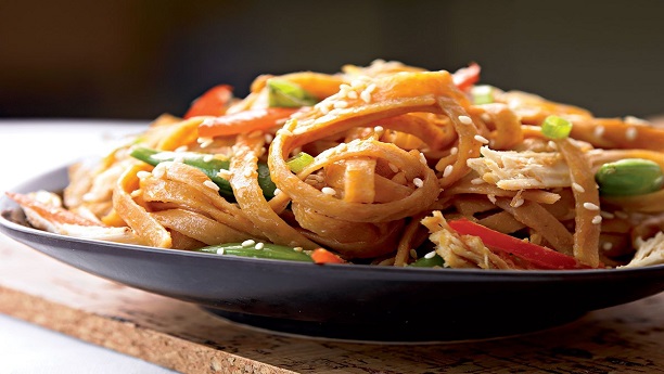 Chicken Sesame Pasta Recipe In Urdu