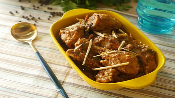 Kali Mirch Chicken Karahi Recipe In Urdu