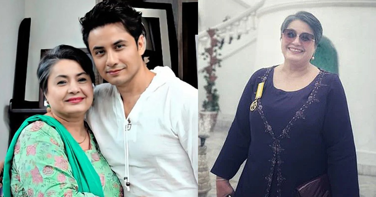 Ali Zafar Congratulates His Mother For Tamgha E Imtiaz – Women Fashion ...