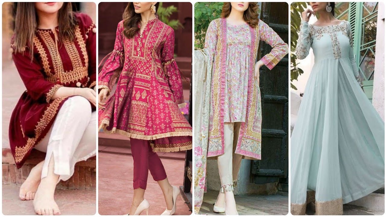 frock ke naye design