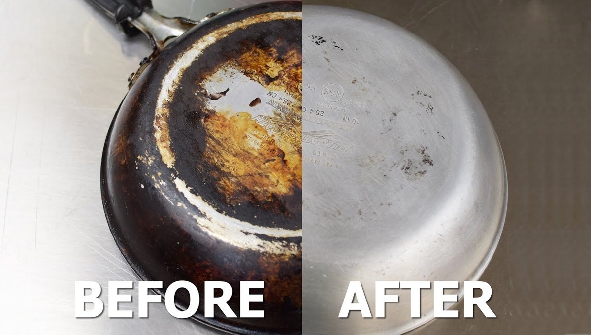 جلی ہوئی پتیلی کو صاف کرنے کا آسان طریقہ جو بچائے آپ کا وقت اور کرے ہر خواتین کی بڑی مشکل آسان