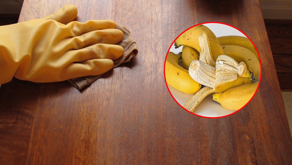 کیلے کے چھلکے سے صفائی کا آسان طریقہ جانیں جو گھر کی چیزوں کو منٹوں میں چمکائے