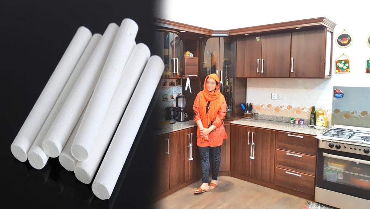 کچن میں چاک کا ایک ٹکڑا رکھ کر چھوڑ دیں اور پھر کمال دیکھیں جانیں خواتین کی بڑی مشکل آسان کرنے والا فارمولا