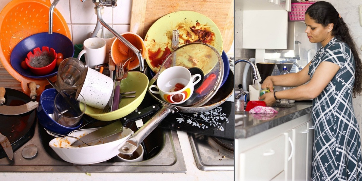 زندگی بڑھتی ہے اور ۔۔ خواتین کو برتن کیوں دھونے چاہیئے؟ جانیئے اس کے ایسے فائدے جو سب کو لازمی پتہ ہونے چاہیئے